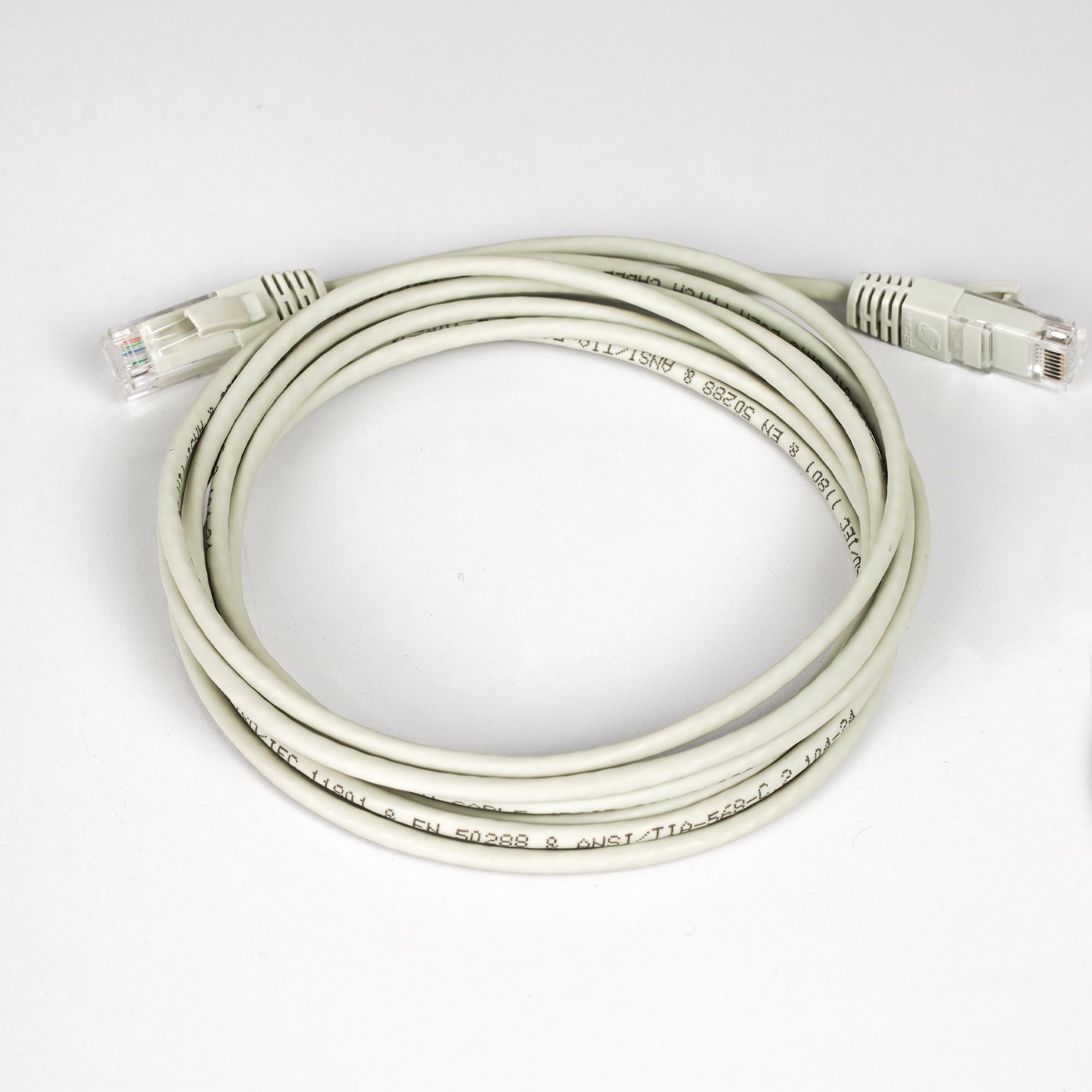 FANTON SRL - FME23544SS CAVO 5M RJ45 CAT.6 U/UTP SLIM GR