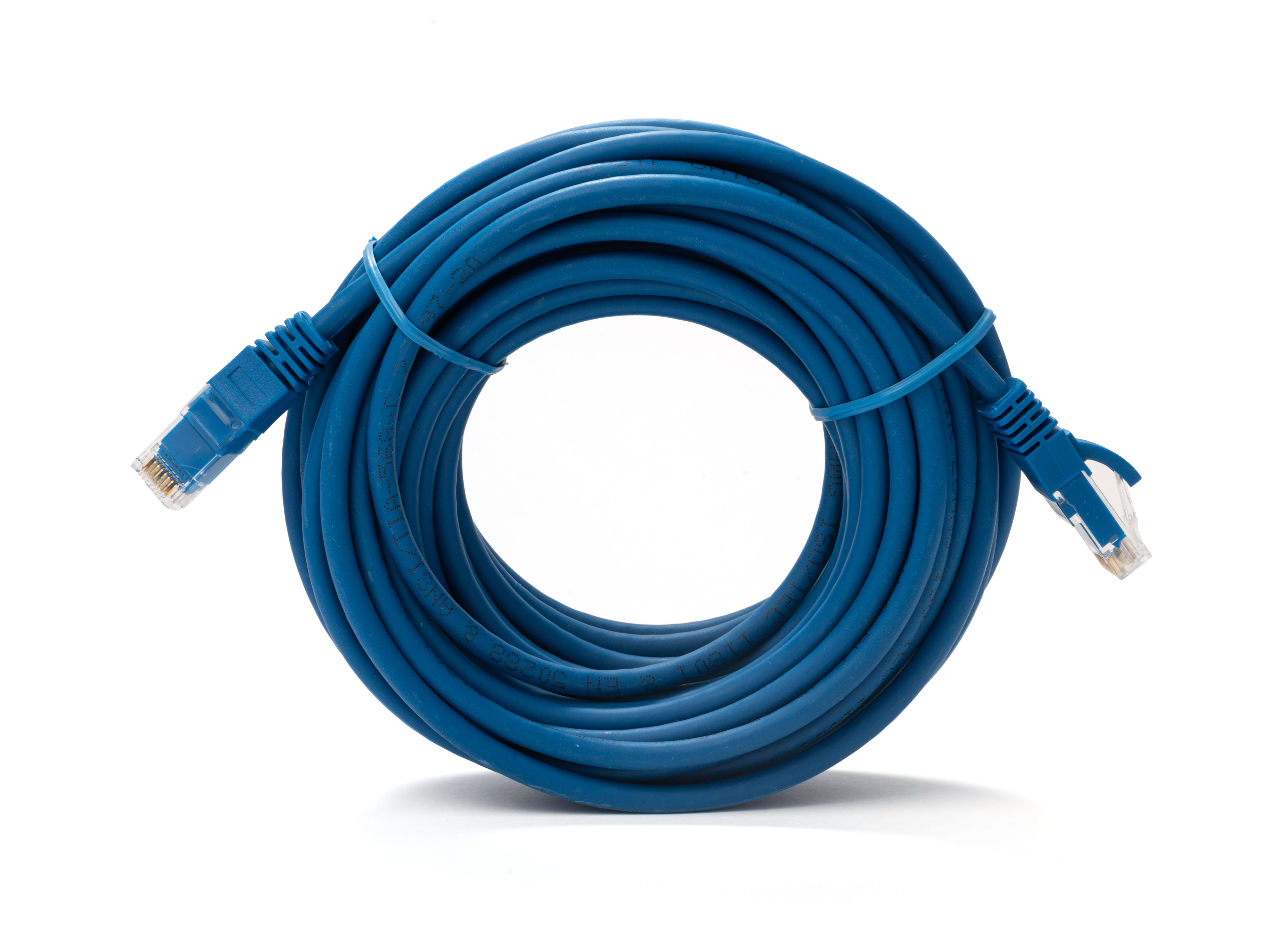 FANTON SRL - FME23545BL CAVO 10M RJ45 CAT.6 U/UTP BL