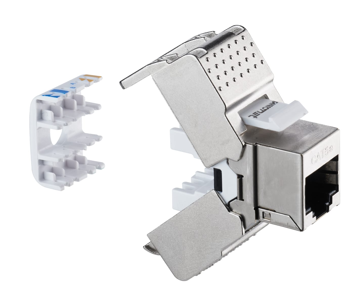 FANTON SRL - FME23701 PRESA RJ45 CAT.5E FTP 180° TOOLLESS AG