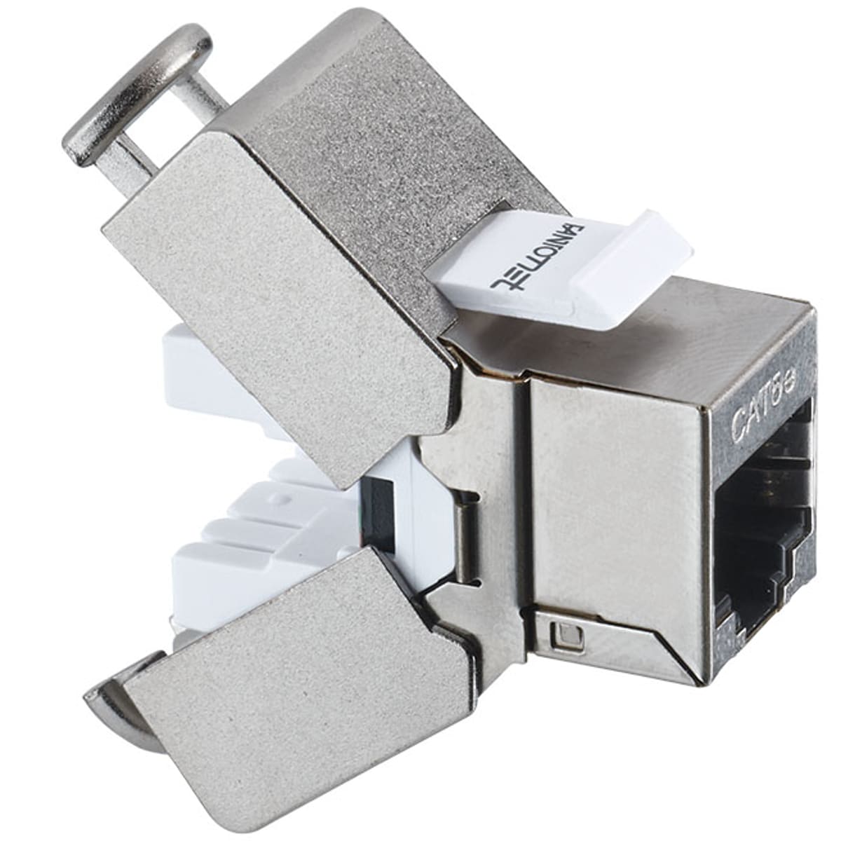 FANTON SRL - FME23707 PRESA RJ45 CAT.5E FTP 180° AG