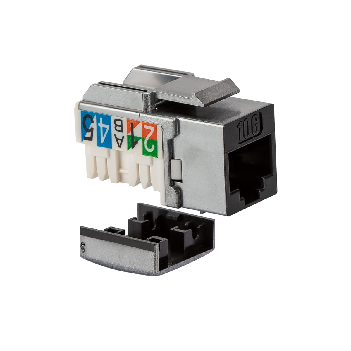 FANTON SRL - FME23717 PRESA RJ45 CAT.6A UTP 180° NE