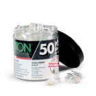 FANTON SRL - FME23727B KIT 50 PLUG RJ45 CAT.6 UTP+10C/PL