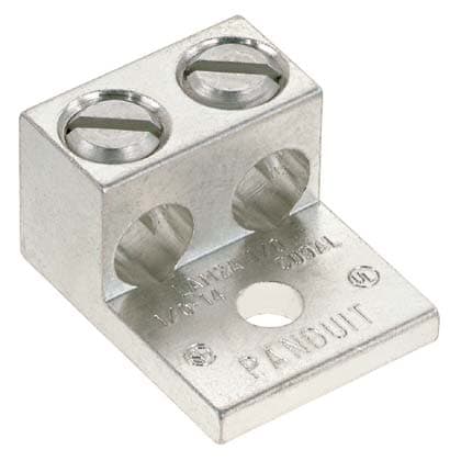 PANDUIT - PANLAM2A2/0-14-6Y CAPOCORDA BICILINDRICO IN ALLUMINIO, FOR