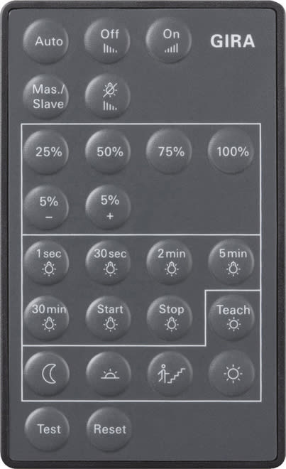 GIRA - GIR237300 TELECOMANDO PIR 3