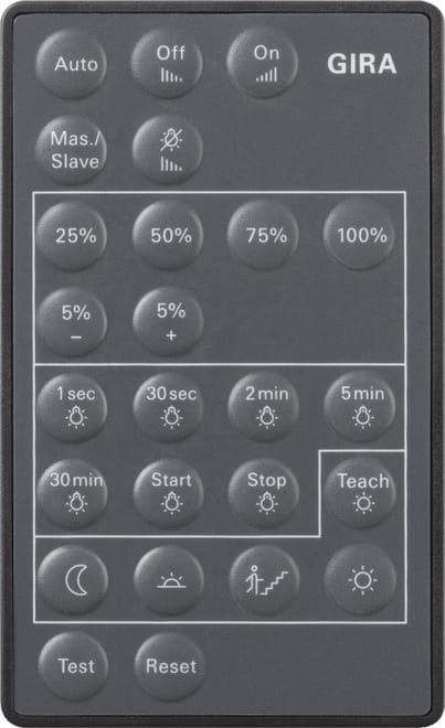 GIRA - GGI237300 TELECOMANDO PIR 3 ACCESSORI