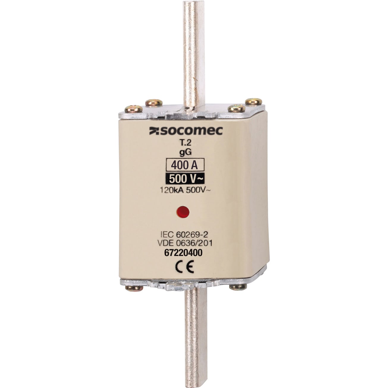 SOCOMEC - SOC66000010 FUS. A COLT. TIPO GG - T000/00C GG - SEN