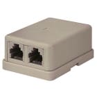 ELCART DISTRIBUTION - ERT401531000 DOPPIA PRESA TELEF. COR. 6 CONT.6