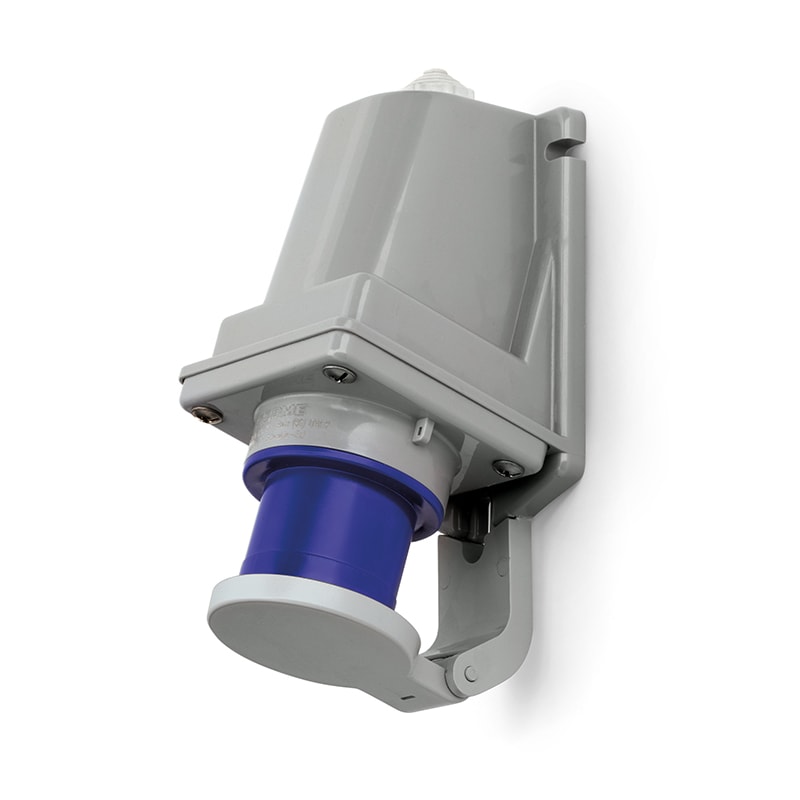 SCAME PARRE SPA - SCA240.1690-C SPINA FISSA 2P+T IP44 16A 4H 100-130V