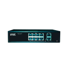 URMET SPA - UTD3000/402 SWITCH 8X10/100 POE + 2 UPLING