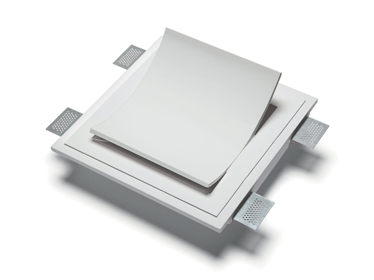 BELFIORE SRL - NVT2402F-3033 Lampada in CRISTALY con parte elettrica a LED a incasso a parete dal design moderno con luce biemissione.