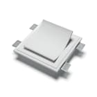 BELFIORE SRL - NVT2402F-3033 Lampada in CRISTALY con parte elettrica a LED a incasso a parete dal design moderno con luce biemissione.