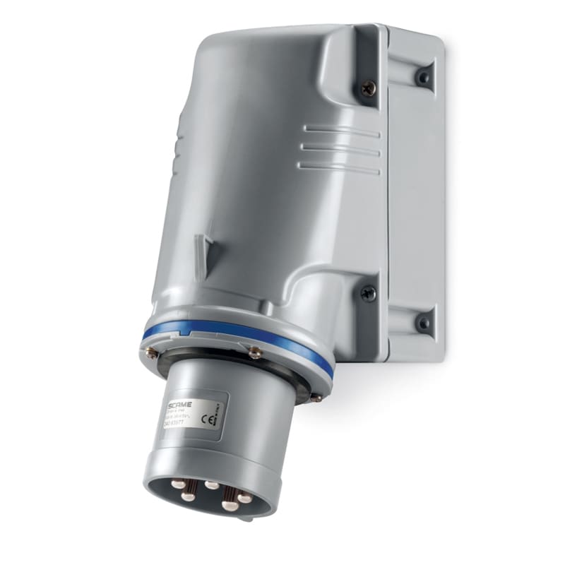 SCAME PARRE SPA - SCA240.6393T SPINA DA PARETE IP44 2P+T 63A 200-250V
