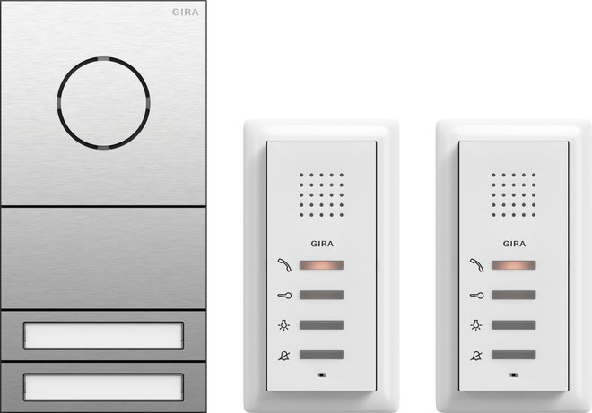 GIRA - GIR2407000 PACCHETTO BIFAMIL. AUDIO SYSTEM 106 ACCI