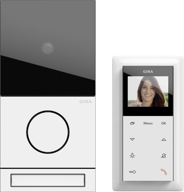 GIRA - GIR2416902 PACCHETTO UNIFAMIL. VIDEO SYSTEM 106 BNC