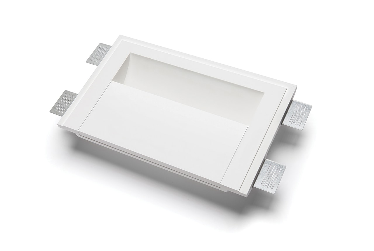 BELFIORE SRL - NVT2416D-3032 Lampada da parete in CRISTALY a incasso a LED con luce orientata verso l’alto.