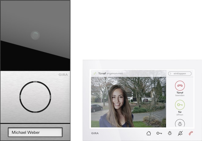 GIRA - GIR2431920 PACCHETTO UNIFAMIL. VIDEOCIT.INT.SI 7