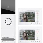 GIRA - GIR2432902 PACCHETTO BIFAMIL. CIT.INT.VIDEO SI 7 SY