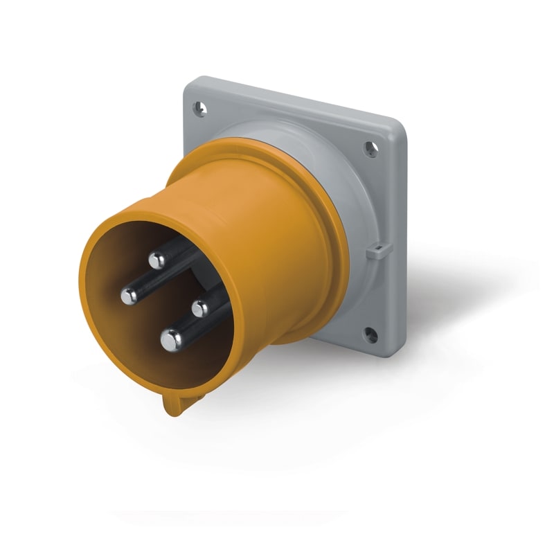 SCAME PARRE SPA - SCA243.1692 SPINA DA INCASSO 16A 3P+N+T 4H IP44/IP54