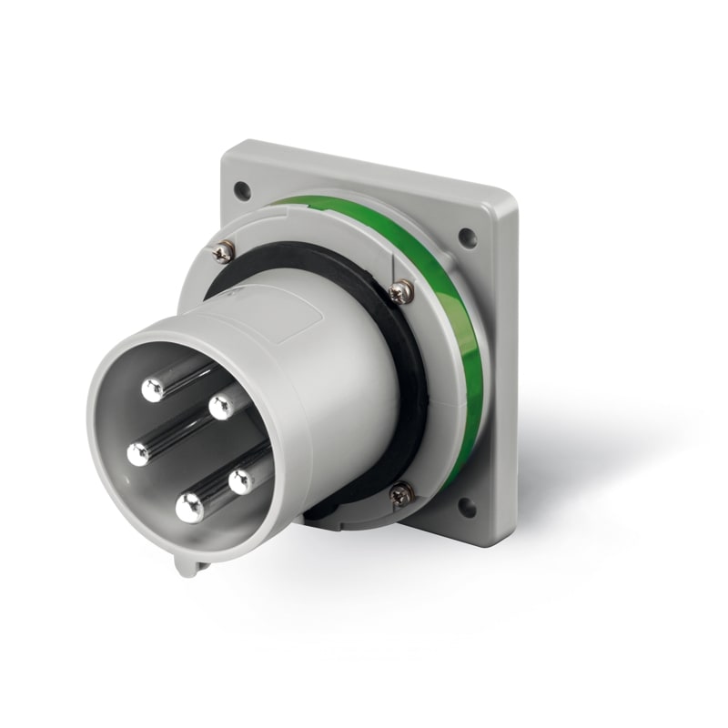 SCAME PARRE SPA - SCA243.63931 SPINA DA INCASSO 63A 2P+T 10H IP44/IP54