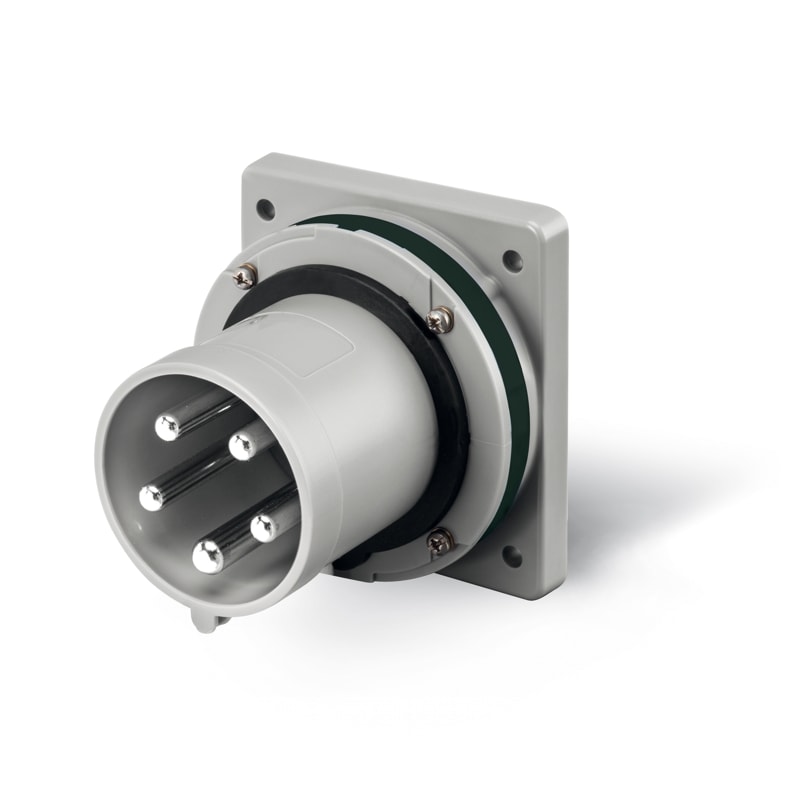 SCAME PARRE SPA - SCA243.63936 SPINA DA INCASSO 63A 2P+T 7H IP44/IP54