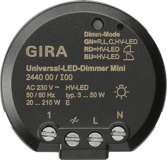 GIRA - GGI244000 DIMMER LED UNIV. S3000 MINI