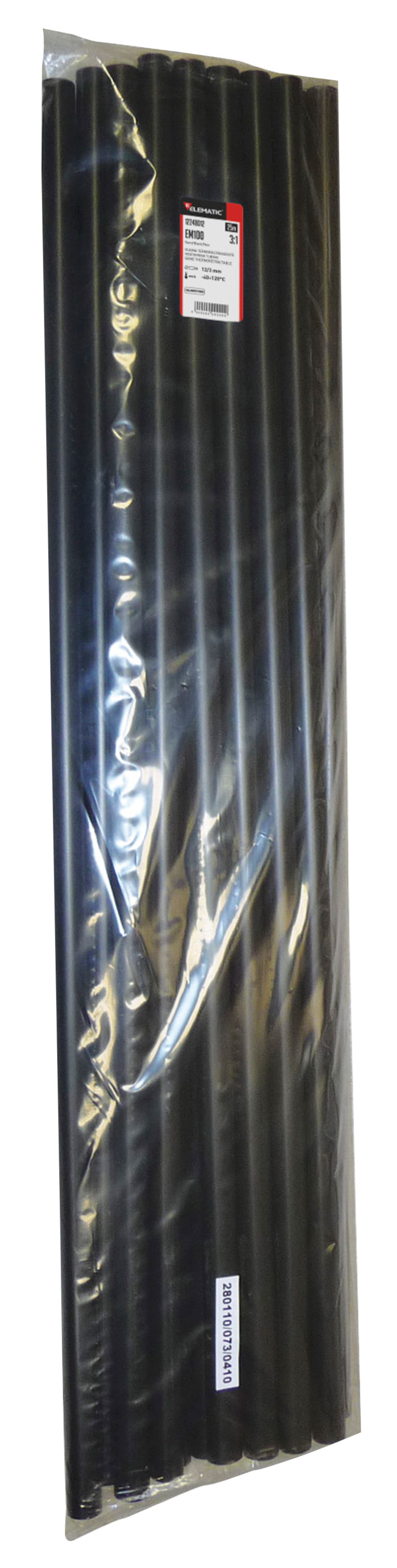 ELEMATIC SPIT - ITP12247070 GUAINA ADESIVA EM100A NERA 75 SCATOLA 1M