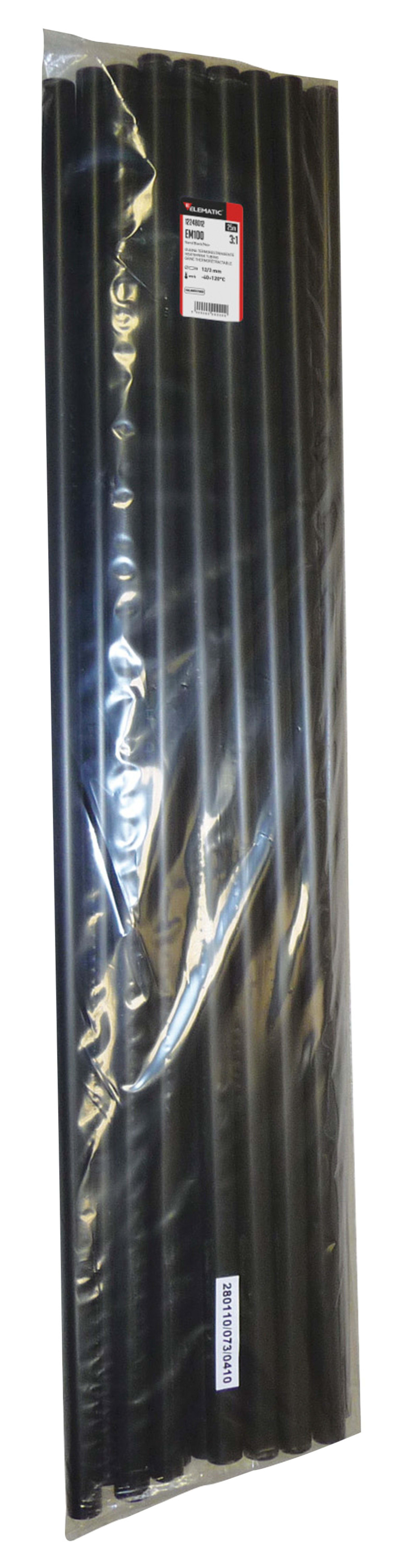 ELEMATIC SPIT - ITP12247063 GUAINA ADESIVA EM100A NERA 65 SCATOLA 1M