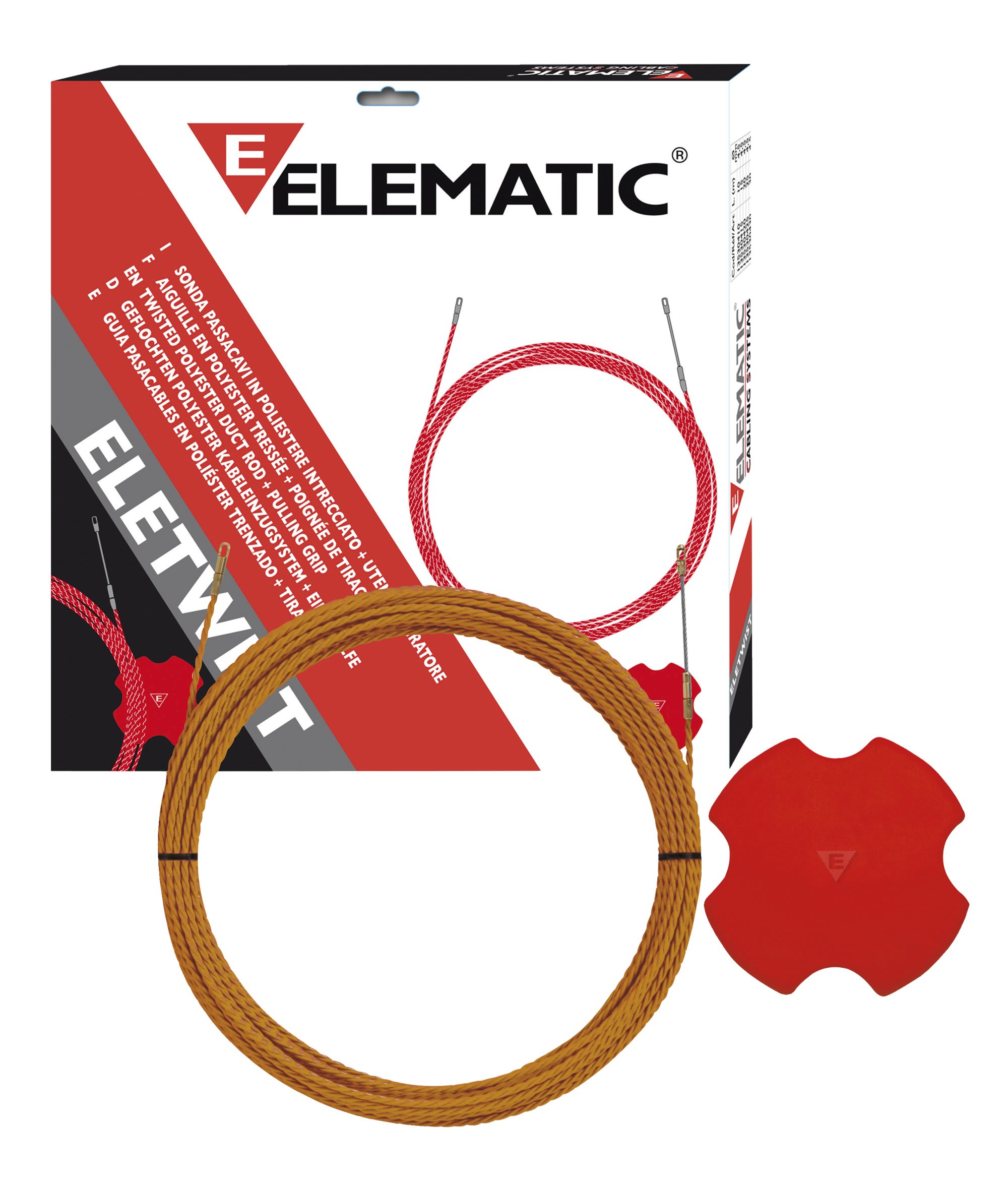 ELEMATIC SPIT - ITP13530425 SONDA ELETWIST POLIESTERE 25M X DIAM 4,5