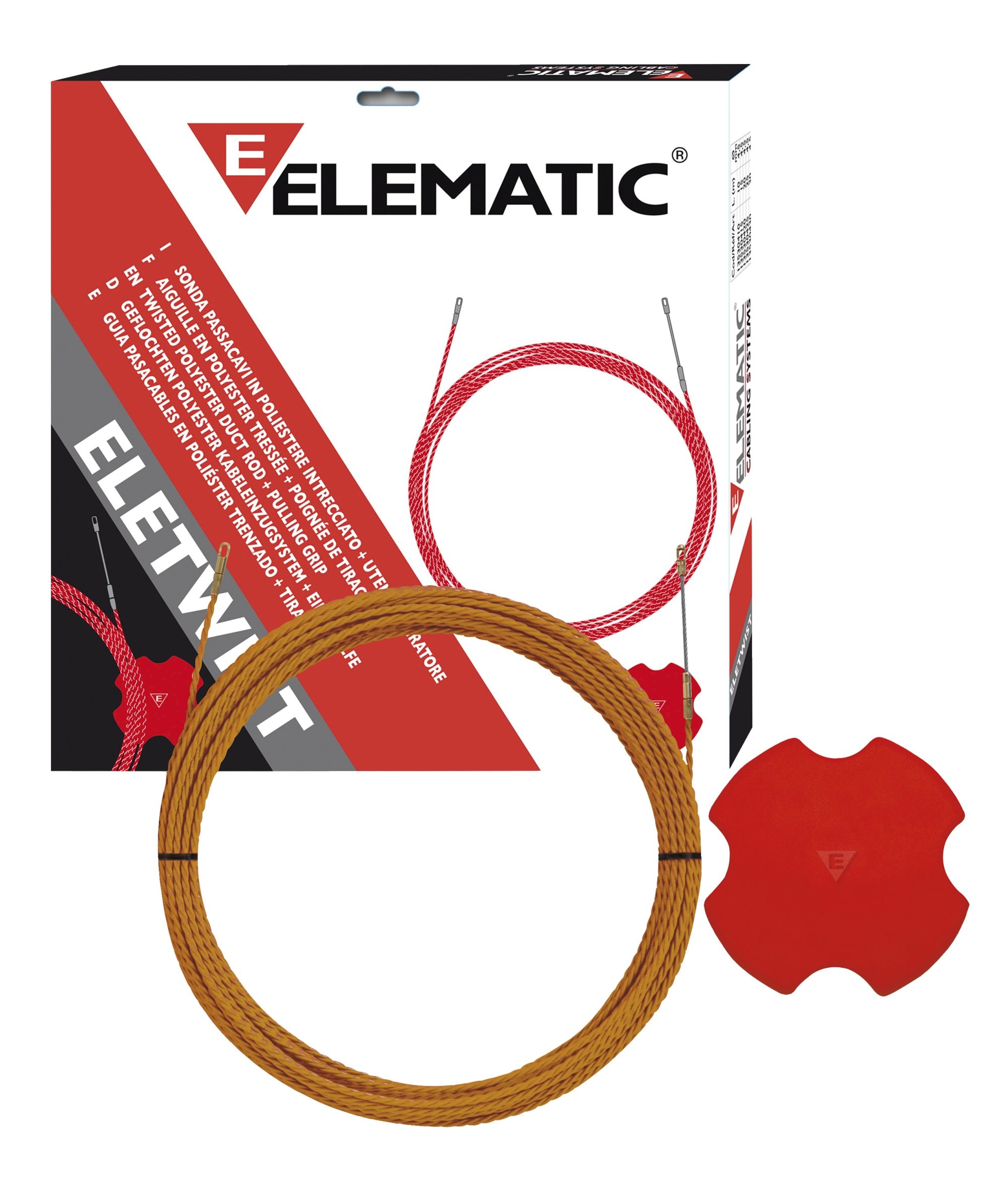 ELEMATIC SPIT - ITP13530430 SONDA ELETWIST POLIESTERE 30M X DIAM 4,5