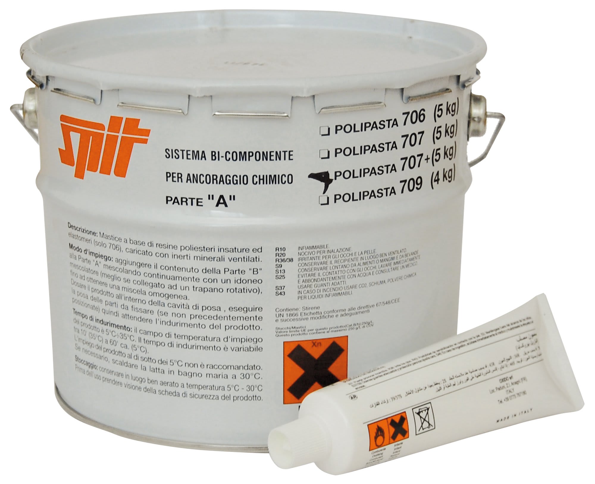 ELEMATIC SPIT - ITP590100 POLIPASTA MALTA BI-COMPONENTE 706 5KG