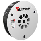ELEMATIC SPIT - ITP15510025 CALZA TRECCIATA PA 6.6 GRIGIA DIAM 25