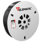 ELEMATIC SPIT - ITP15510018 CALZA TRECCIATA PA 6.6 GRIGIA DIAM 18