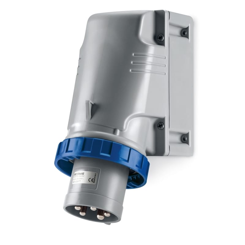 SCAME PARRE SPA - SCA245.6394T SPINA FISSA 3P+T IP66/IP67 63A 9H