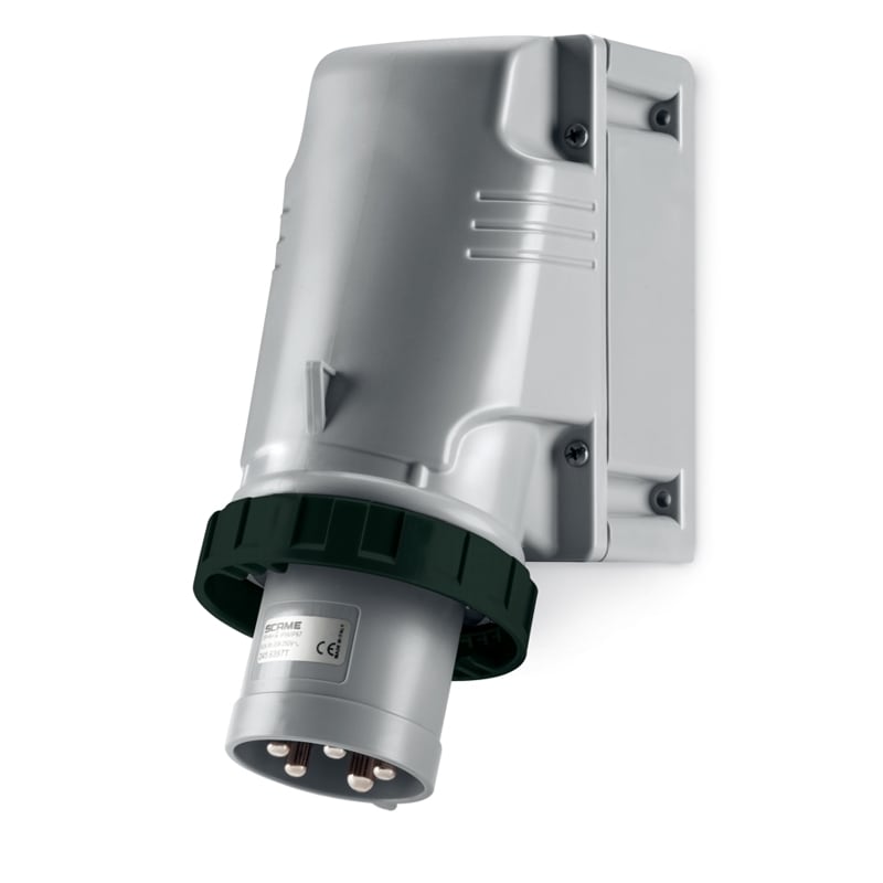 SCAME PARRE SPA - SCA245.63966T SPINA FISSA 3P+T IP66/IP67 63A 7H