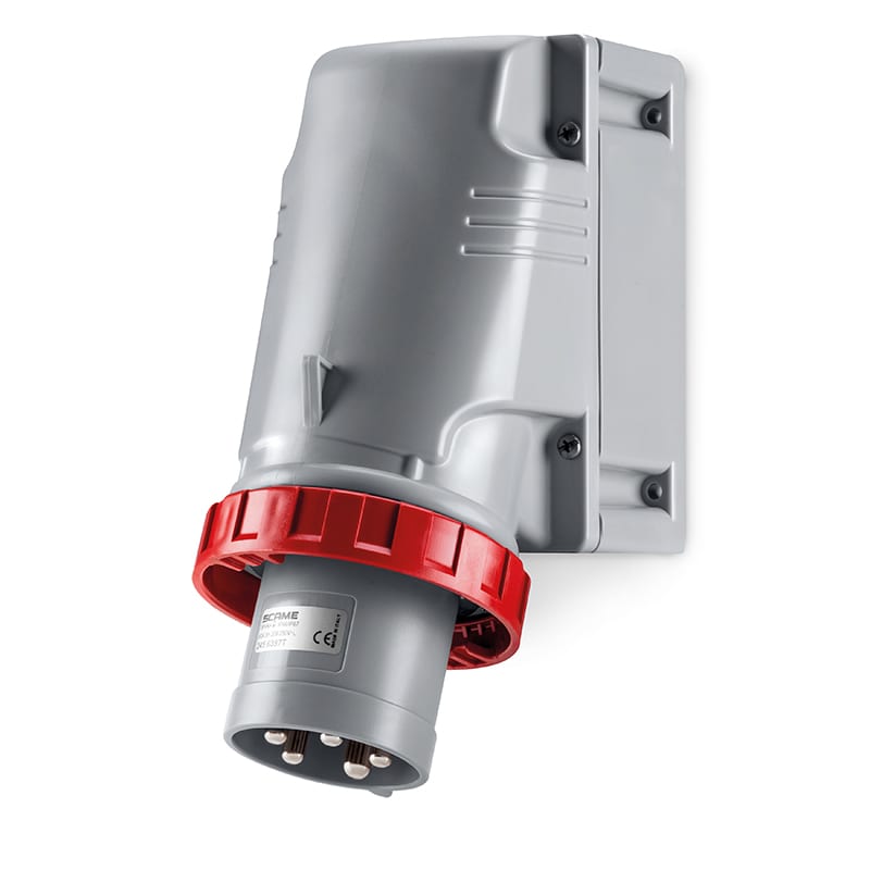 SCAME PARRE SPA - SCA245.6398T SPINA FISSA 2P+T IP66/IP67 63A 9H