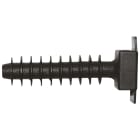 ELEMATIC SPIT - ITP5456A SUPPORTO A TASSELLO PA 6 NERO 7,8X37X9,6