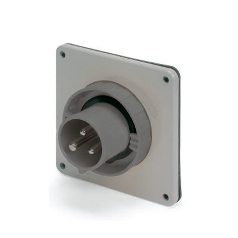 SCAME PARRE SPA - SCASCM320B5W SPINA DA INCASSO 20A 2P 3W 5h IP67 277V