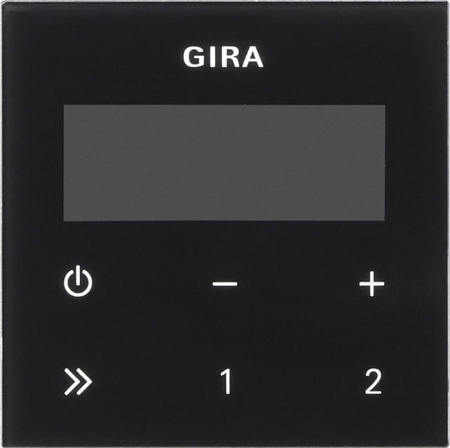 GIRA - GIR248005 PAN.COM. RADIO RDS IN SYSTEM 55 ASP.VETR