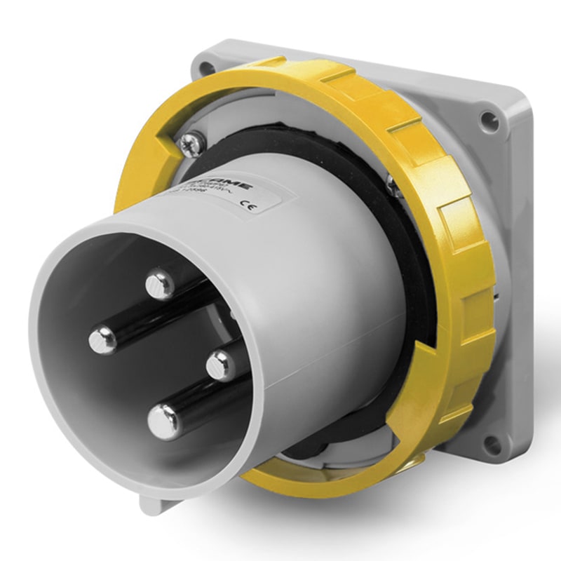 SCAME PARRE SPA - SCA248.12591 SPINA DA INCASSO 125A 3P+T 4H 100-130V