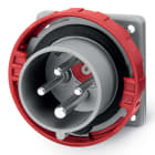 SCAME PARRE SPA - SCA248.3296RV SPINA DA INCASSO 32A 3P+T 6H 380-415V