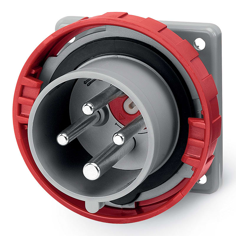 SCAME PARRE SPA - SCA248.1696RV SPINA DA INCASSO 16A 3P+T 6H 380-415V