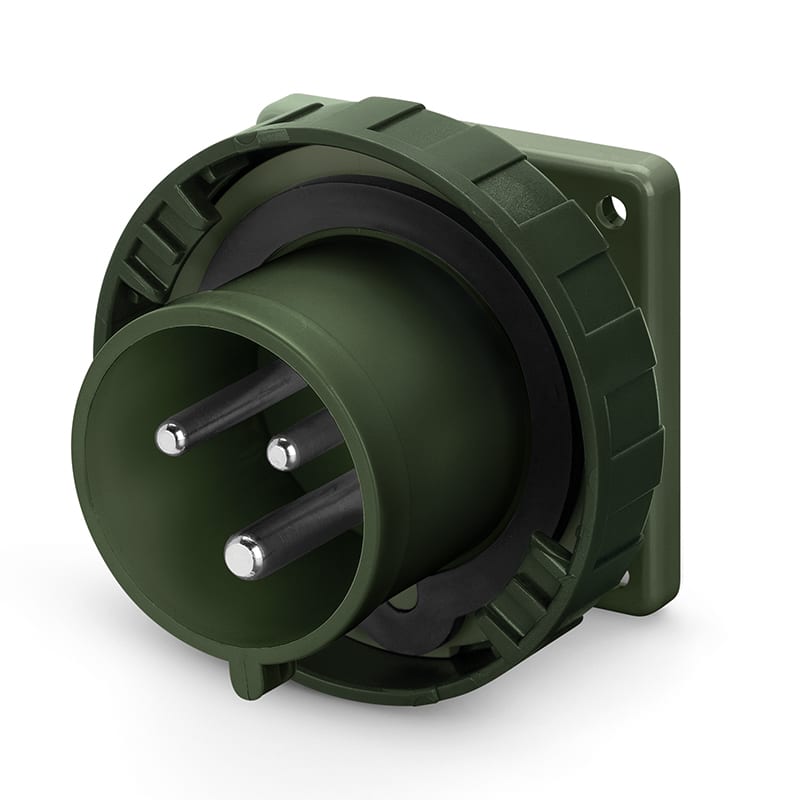 SCAME PARRE SPA - SCA248.3293.MIL SPINA DA INCASSO 32A 2P+T 6H 200-250V