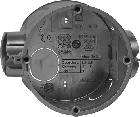 GIRA - GIR248500 SCAT. KAISER 1X 1056-04 ACCESSORI