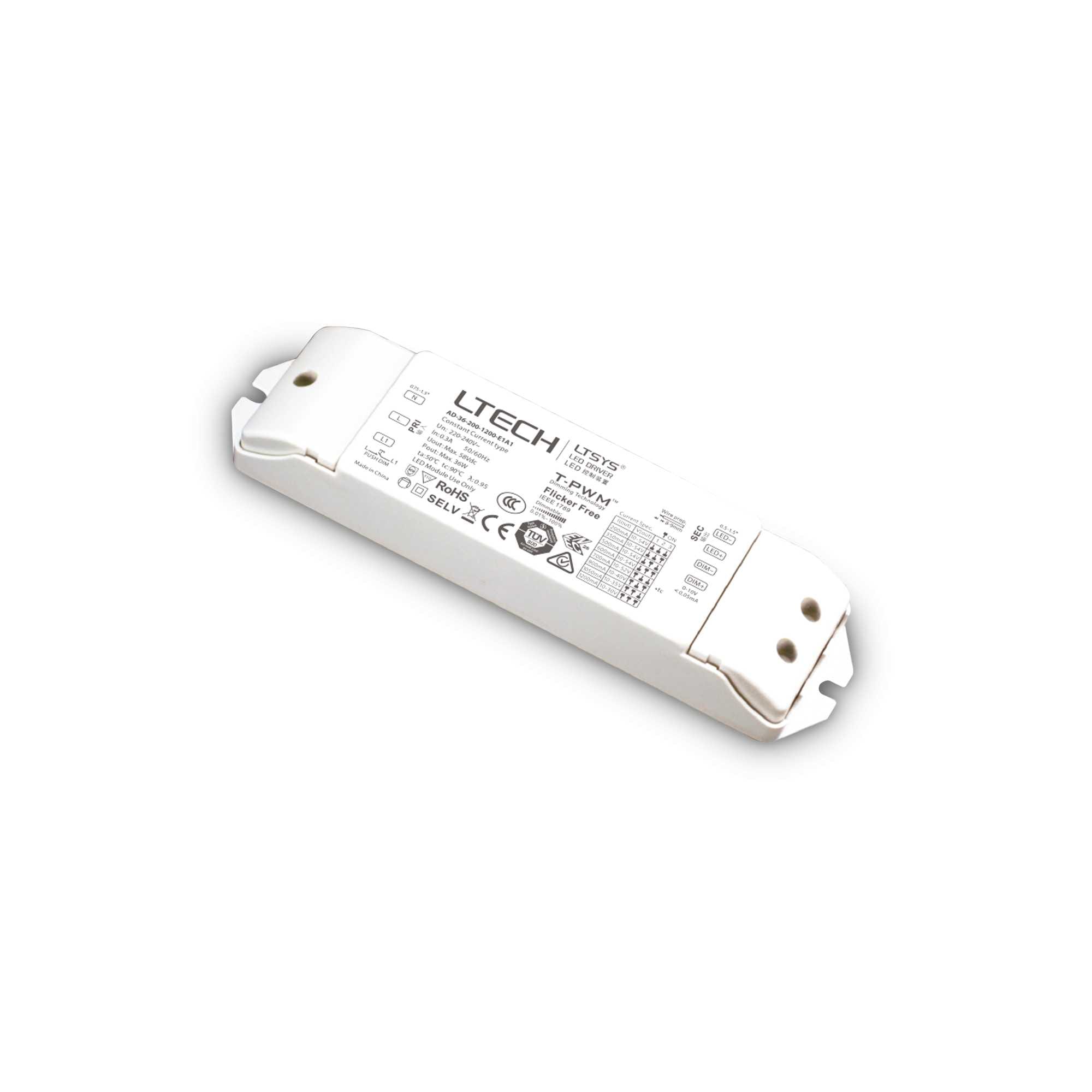 IDEAL LUX SRL - IUX248592 NOVA DRIVER DALI/PUSH 36W 700MA