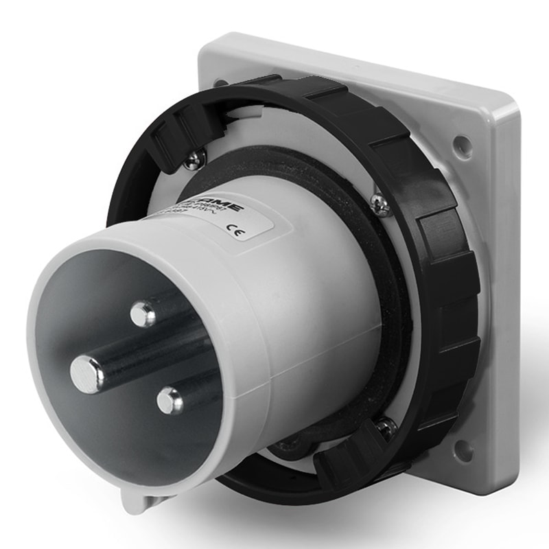 SCAME PARRE SPA - SCA248.125936 SPINA DA INCASSO 125A 2P+T 7H 480-500V