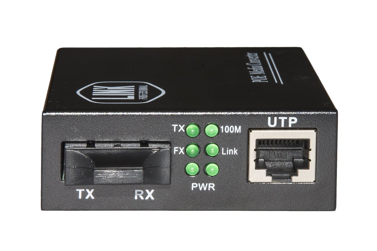 FANTON SRL - FME24864 MEDIA CONV.SM POE 10/100MBPS 30W SC 10KM