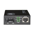 FANTON SRL - FME24864 MEDIA CONV.SM POE 10/100MBPS 30W SC 10KM