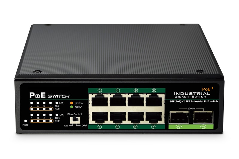 FANTON SRL - FME24893 SWITCH INDUSTRIALE 8P.GB POE+2P.SFP
