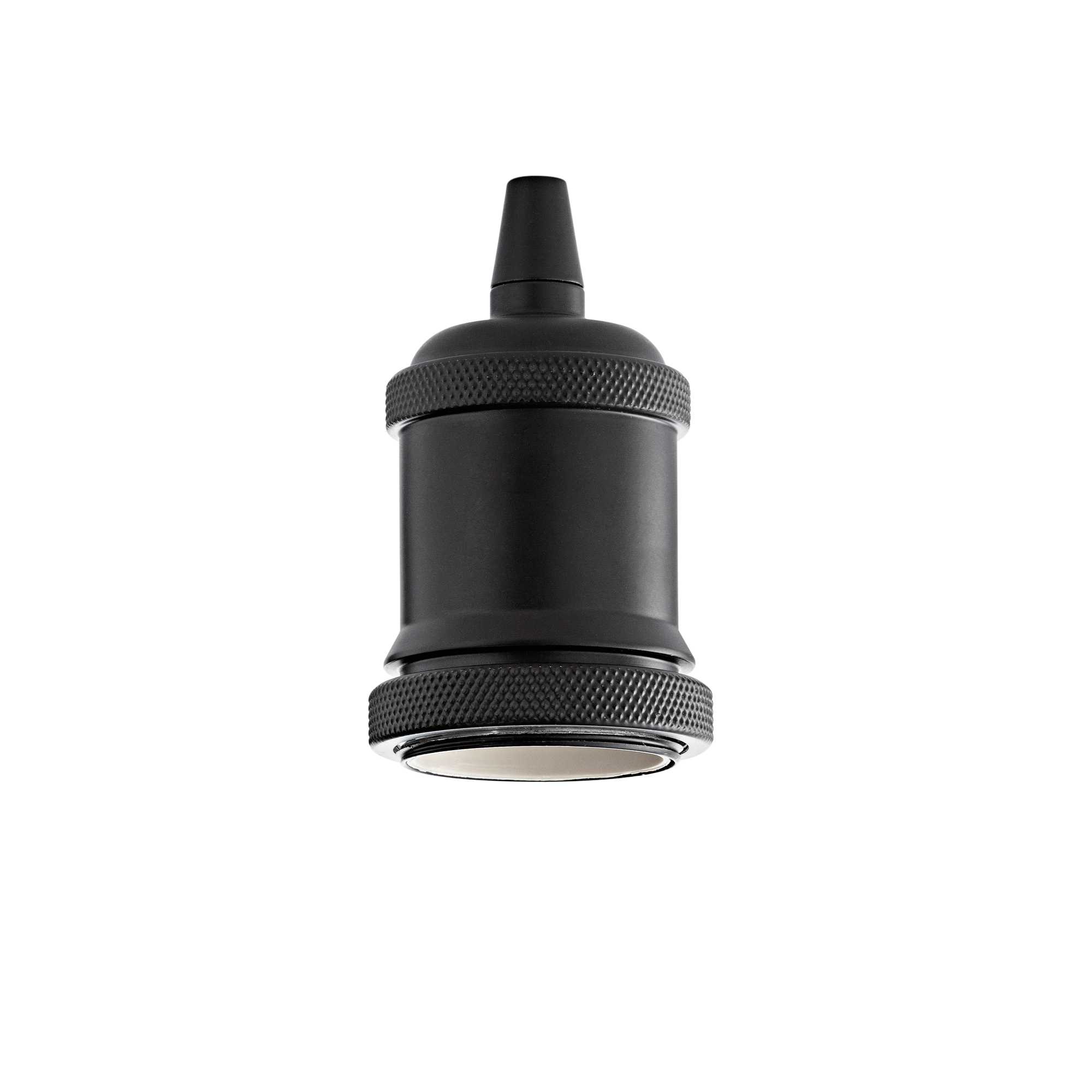 IDEAL LUX SRL - IUX249209 PORTALAMPADA E27 GHIERA NERO