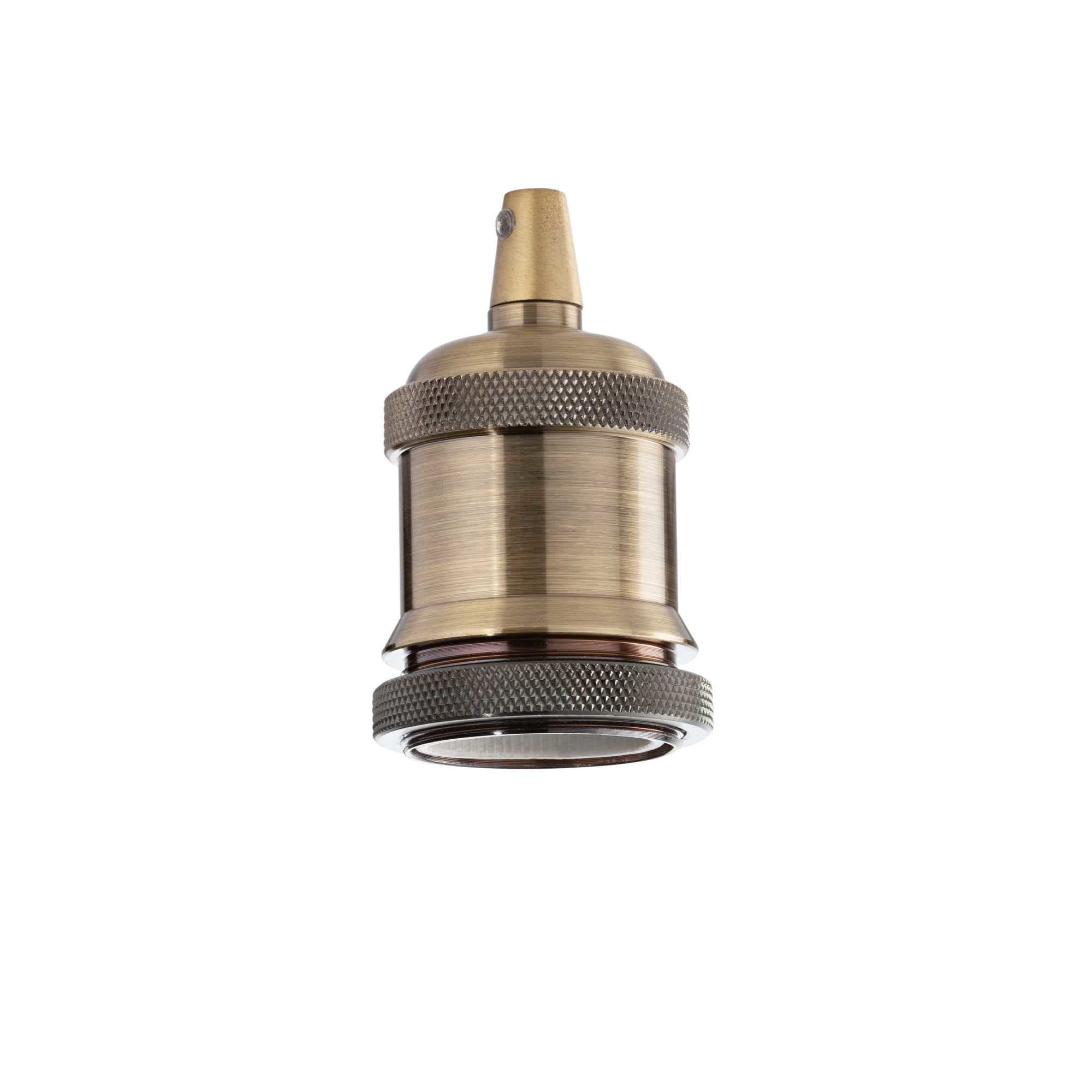 IDEAL LUX SRL - IUX249216 PORTALAMPADA E27 GHIERA OTTONE